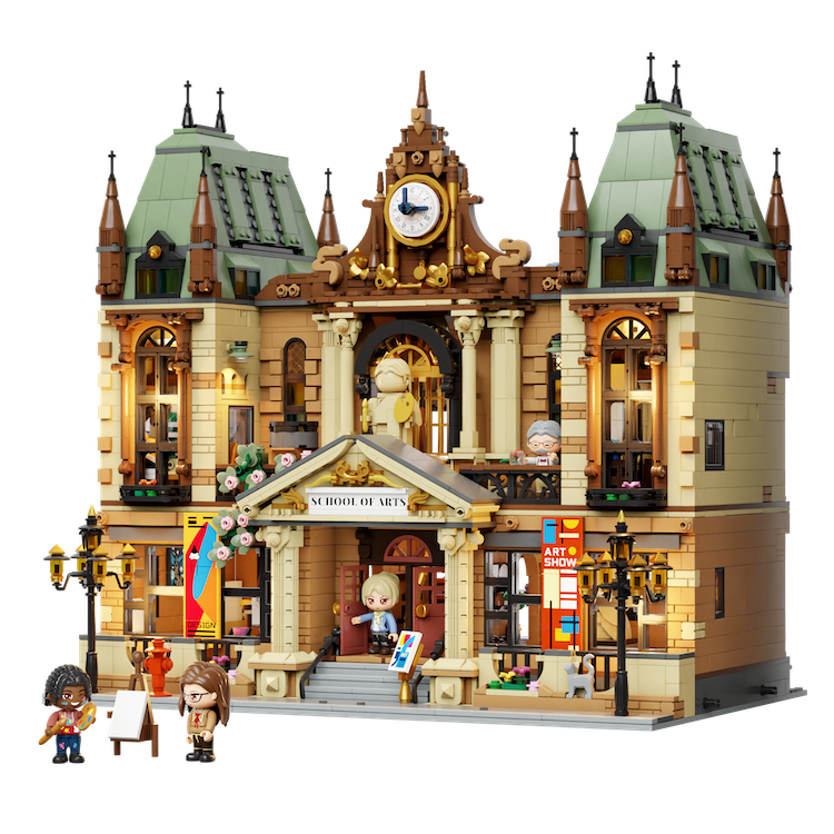 PANTASY - School of Arts - Building block 3463 pcs