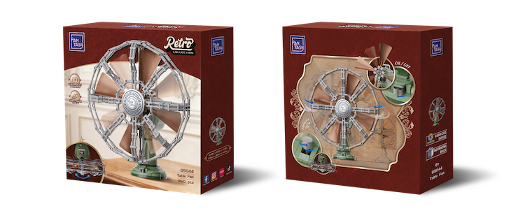 PANTASY - Table Fan - Building block 1028 pcs