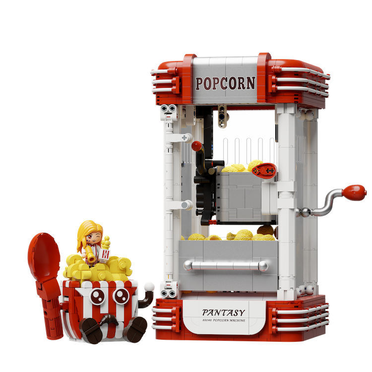 PANTASY - Popcorn Machine - Building block 1201 pcs