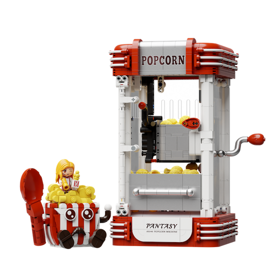 PANTASY - Popcorn Machine - Building block 1201 pcs