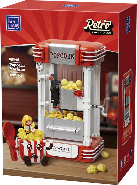 PANTASY - Popcorn Machine - Building block 1201 pcs