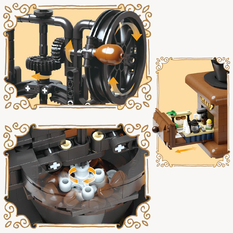 PANTASY - Coffee Grinder - Building block 446 pcs
