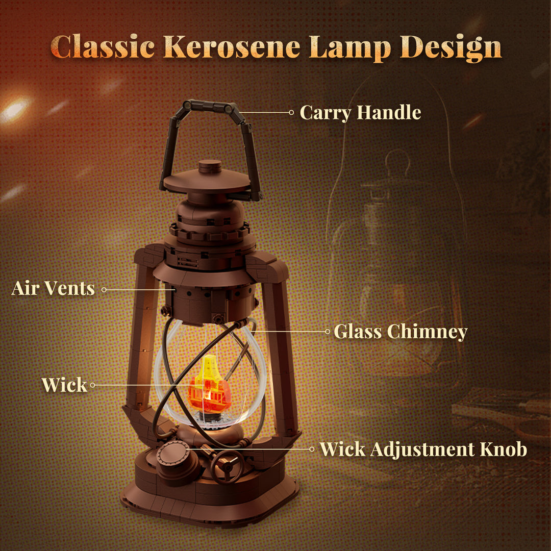 PANTASY - Kerosene Lamp - Building block 379 pcs