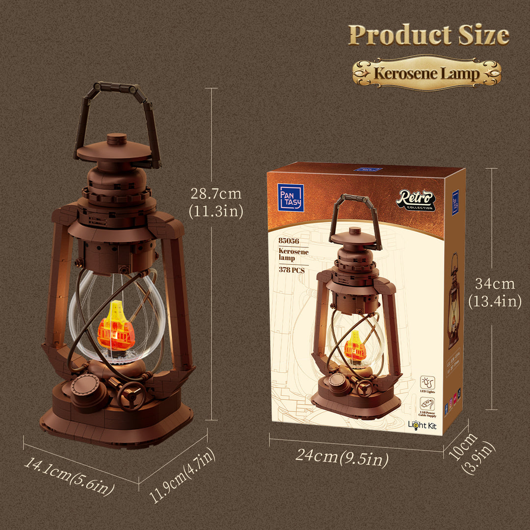 PANTASY - Kerosene Lamp - Building block 379 pcs