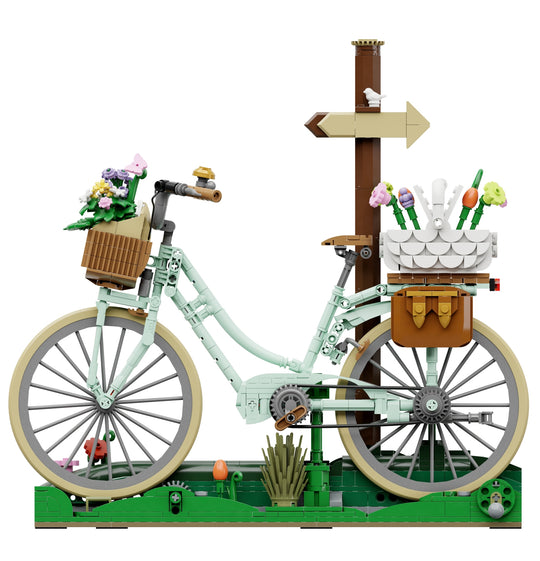 PANTASY - Spring Picnic Bicycle - Building block 1079 pcs
