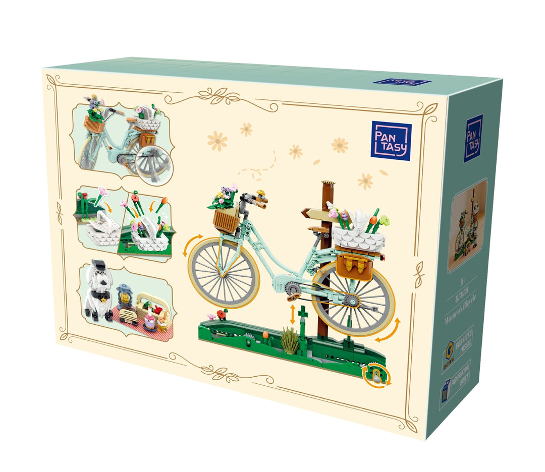 PANTASY - Spring Picnic Bicycle - Building block 1079 pcs