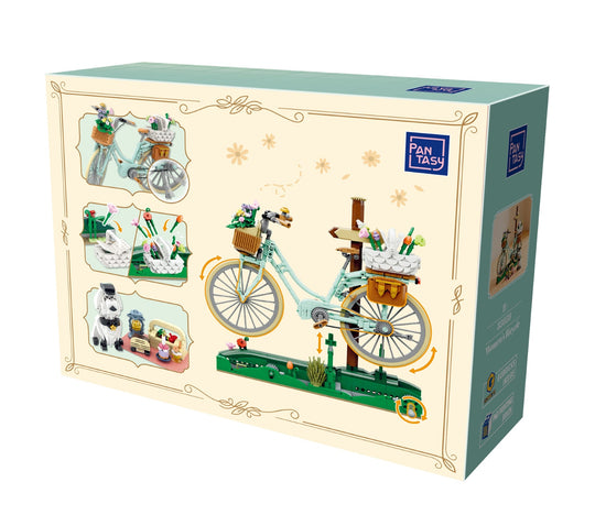 PANTASY - Spring Picnic Bicycle - Building block 1079 pcs