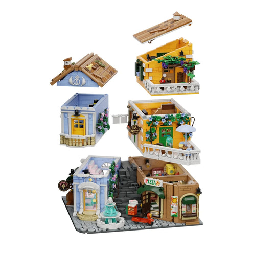PANTASY - Italian Street Corner - Building block 2892 pcs
