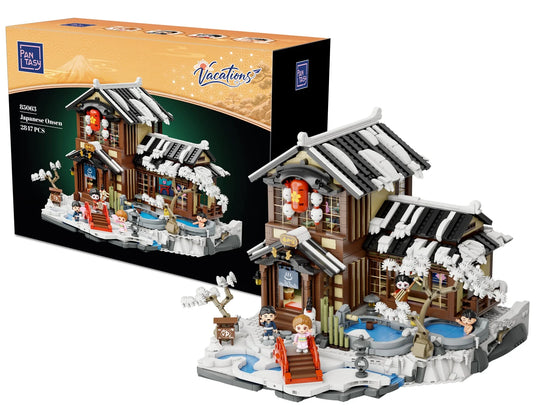 PANTASY - Japanese Onsen - Building block 2847 pcs