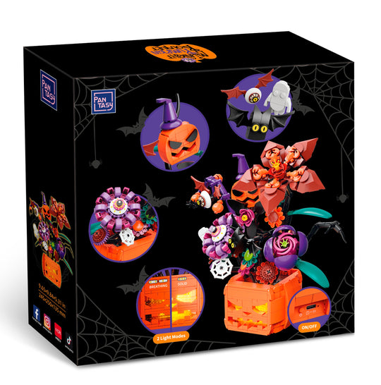 PANTASY - Midnight Pumpkin bouquet - Building block 570 pcs
