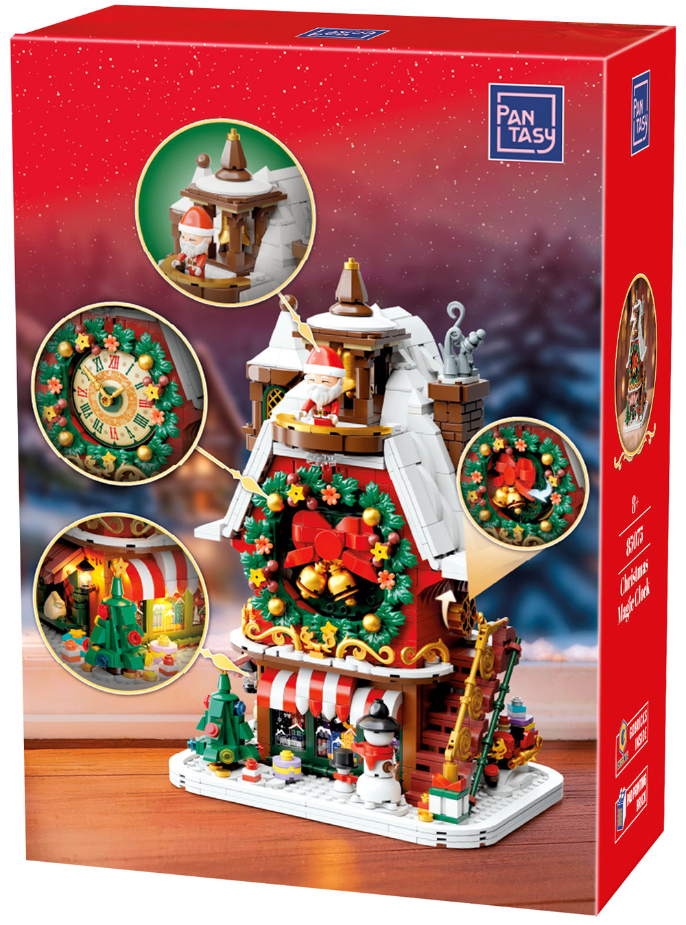 PANTASY - Christmas Magic Clock - Building block 1269 pcs