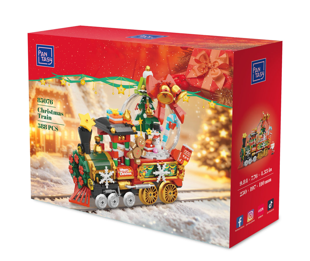 PANTASY - Christmas Train - Building block 588 pcs