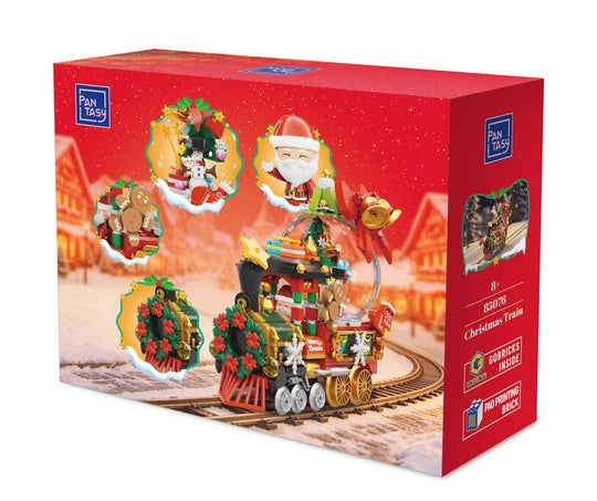 PANTASY - Christmas Train - Building block 588 pcs
