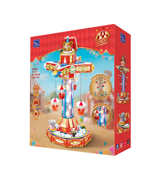 PANTASY - Circus Paradrop - Building block 1680 pcs