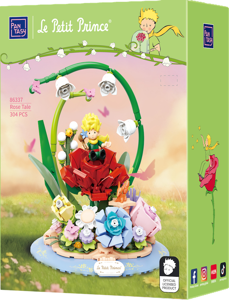 THE LITTLE PRINCE - Rose Tale - Building block 304 pcs