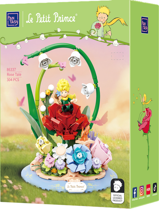 THE LITTLE PRINCE - Rose Tale - Building block 304 pcs