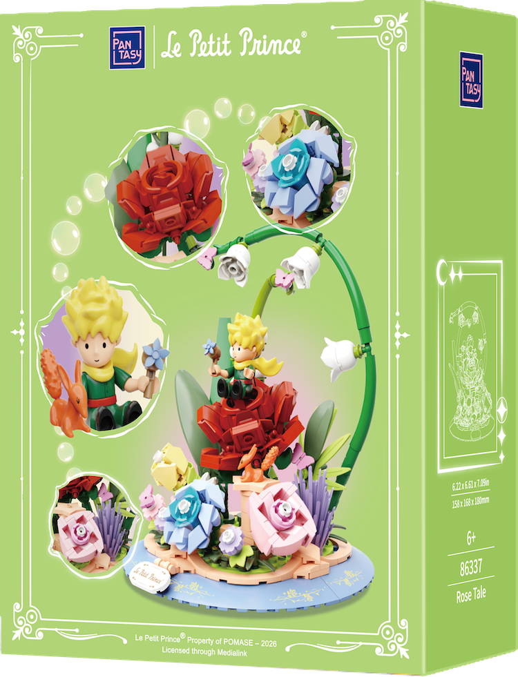THE LITTLE PRINCE - Rose Tale - Building block 304 pcs