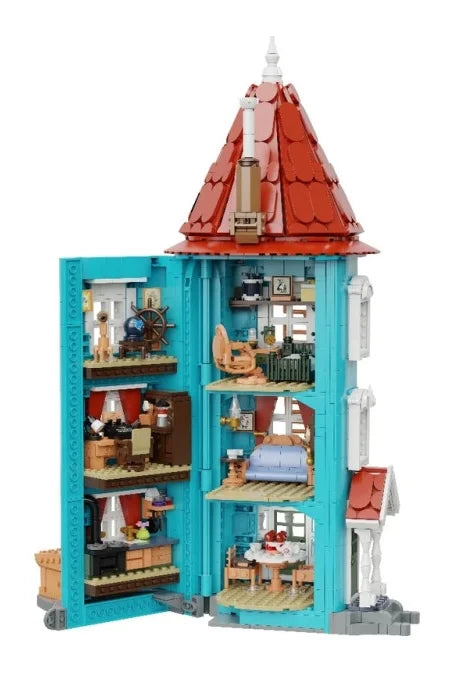 MOOMIN - Moomin House - Building block 1757 pcs