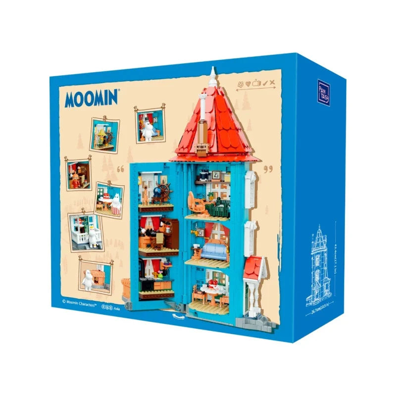 MOOMIN - Moomin House - Building block 1757 pcs