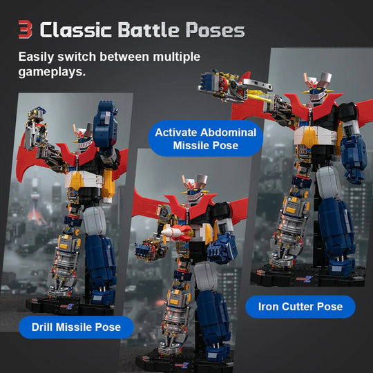 MAZINGER Z - Mechanical Mazinger Z - Building block 1901 pcs