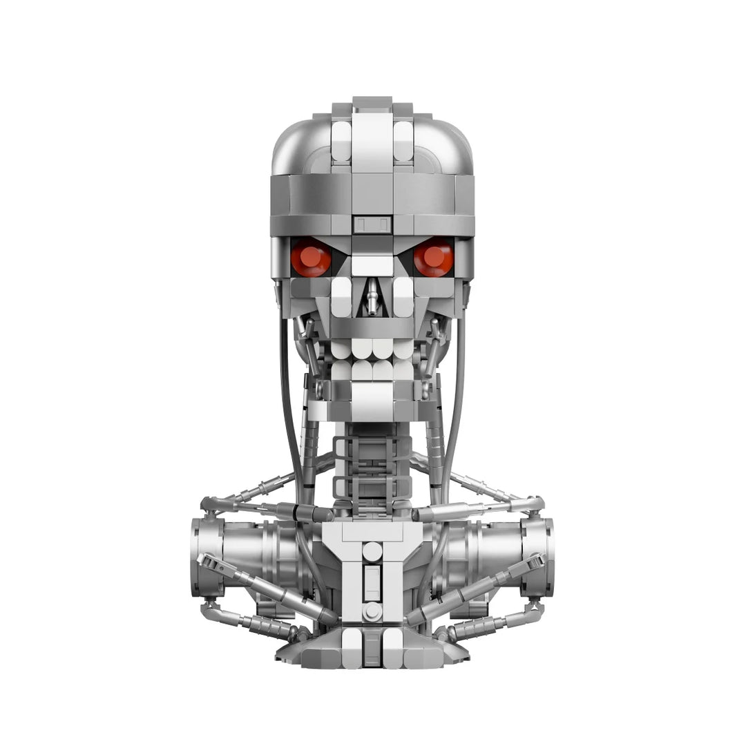 TERMINATOR - T-800 Bust - Building block 858 pcs