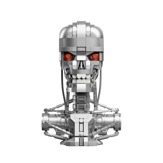 TERMINATOR - T-800 Bust - Building block 858 pcs