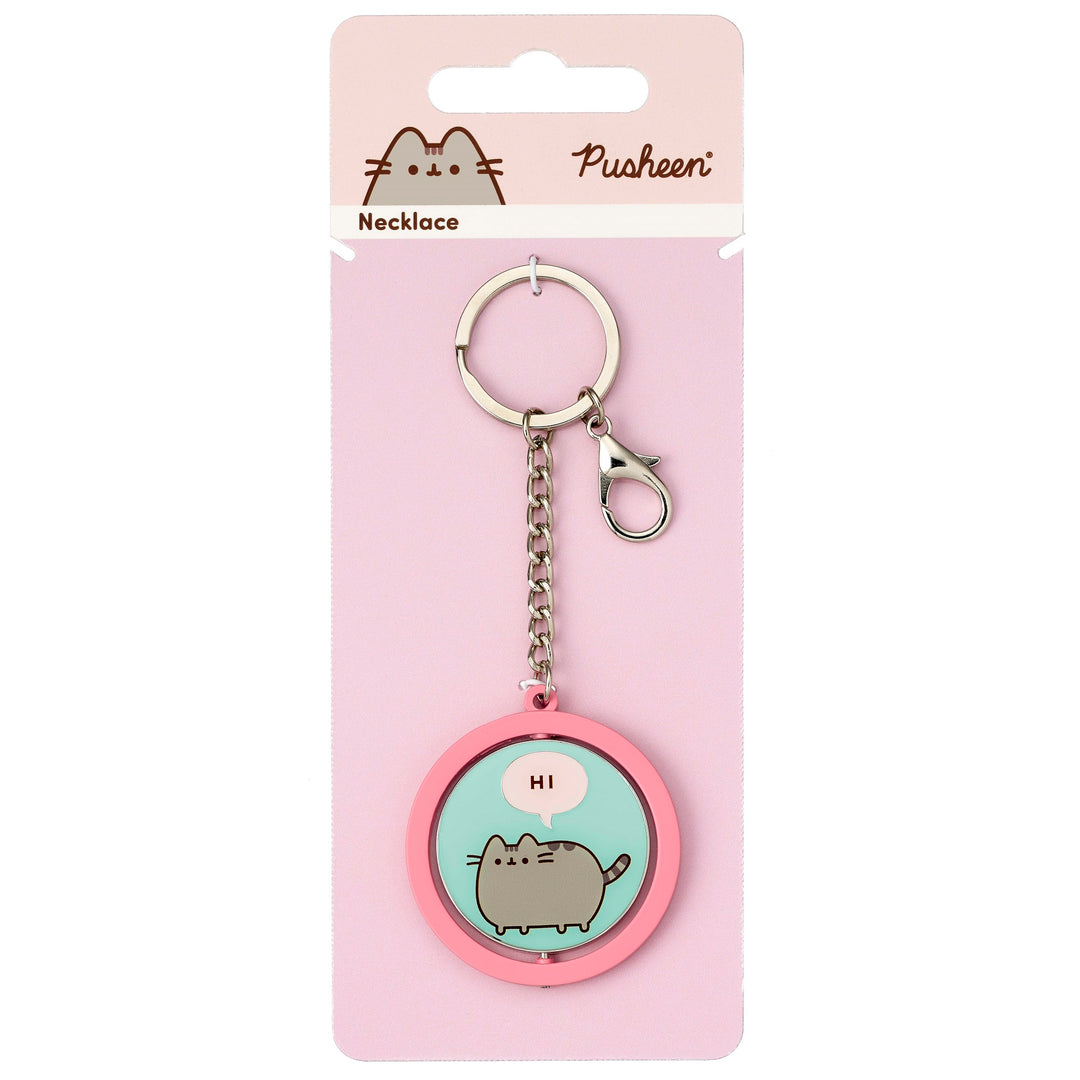 PUSHEEN - Hi & Bye - Spinning Keyring