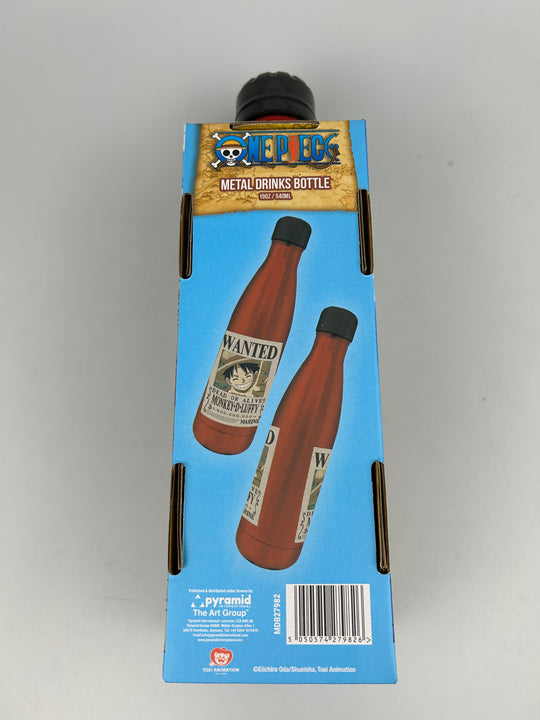 ONE PIECE - Luffy Wanted - Metal Bottle - 19 oz