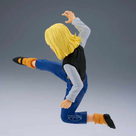 DRAGON BALL Z - Android 18 & Mr. Satan - Figure Match Makers 11 & 8cm