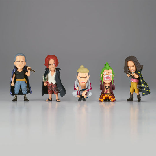 ONE PIECE - WCF Red Hair vs Bartolomeo -Assortiments 12 Figurine 5-7cm