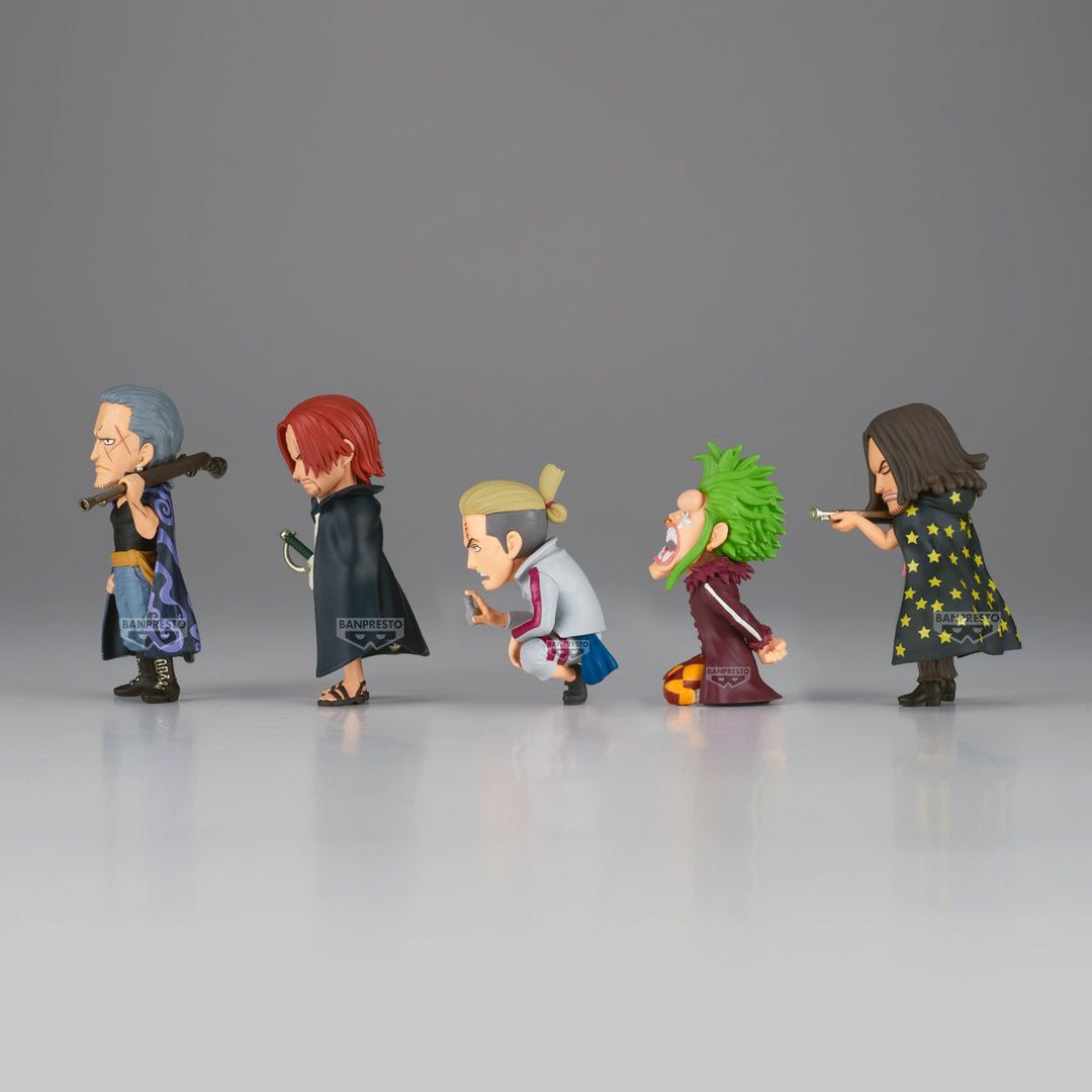ONE PIECE - WCF Red Hair vs Bartolomeo -Assortiments 12 Figurine 5-7cm