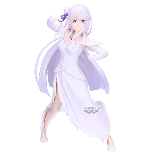 RE ZERO - Emilia - Figure Espresto 22cm