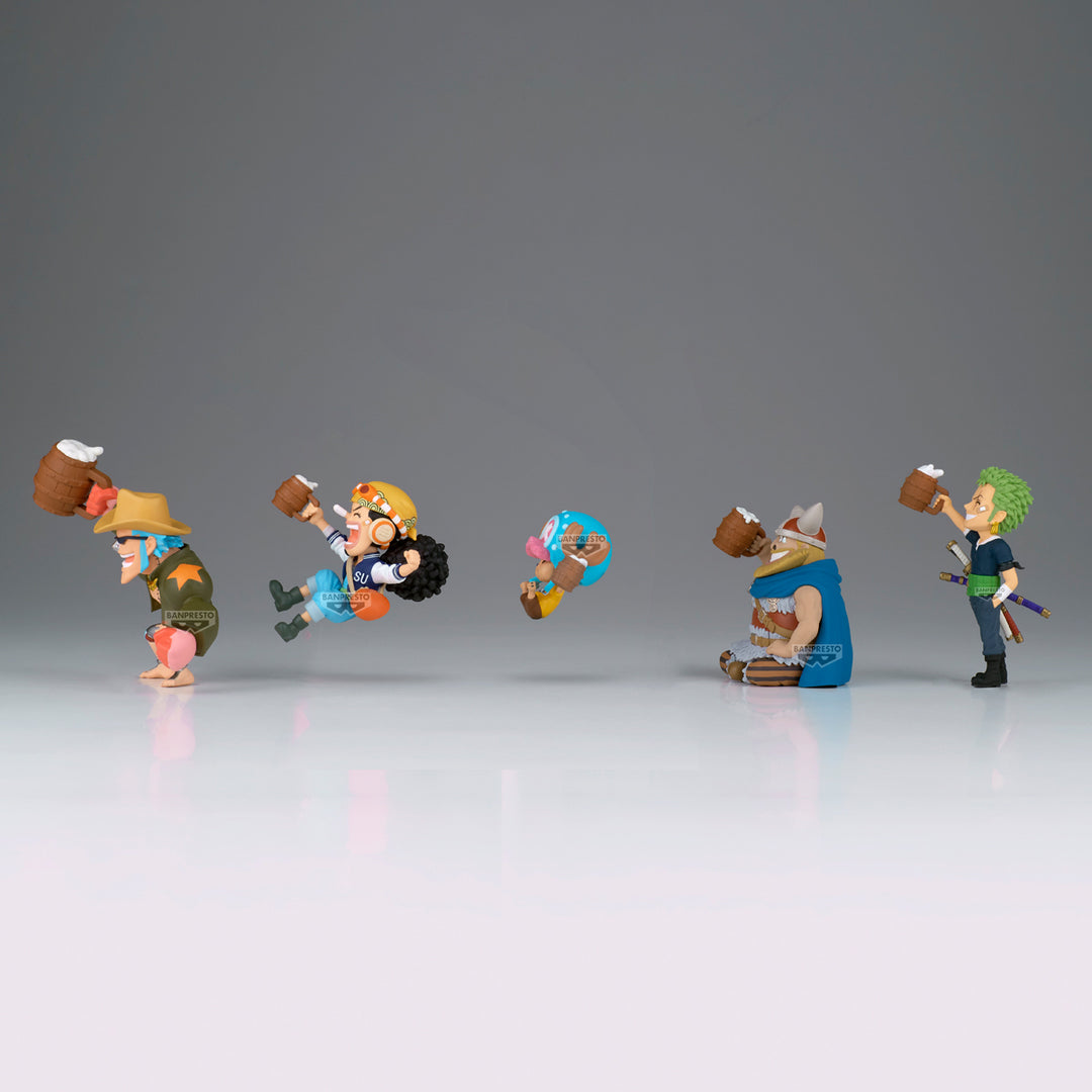 ONE PIECE - WCF - Assortiments 12 Figurine 4-7cm