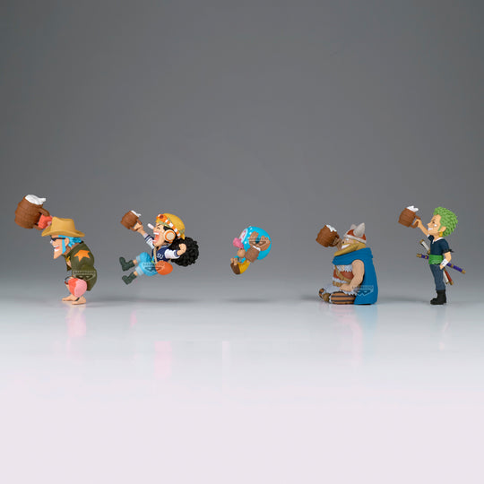 ONE PIECE - WCF - Assortiments 12 Figurine 4-7cm