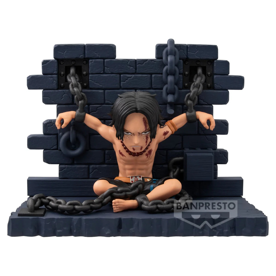 ONE PIECE - Portgas D. Ace "Impeldown" - Figure WCF Log Stories 8cm