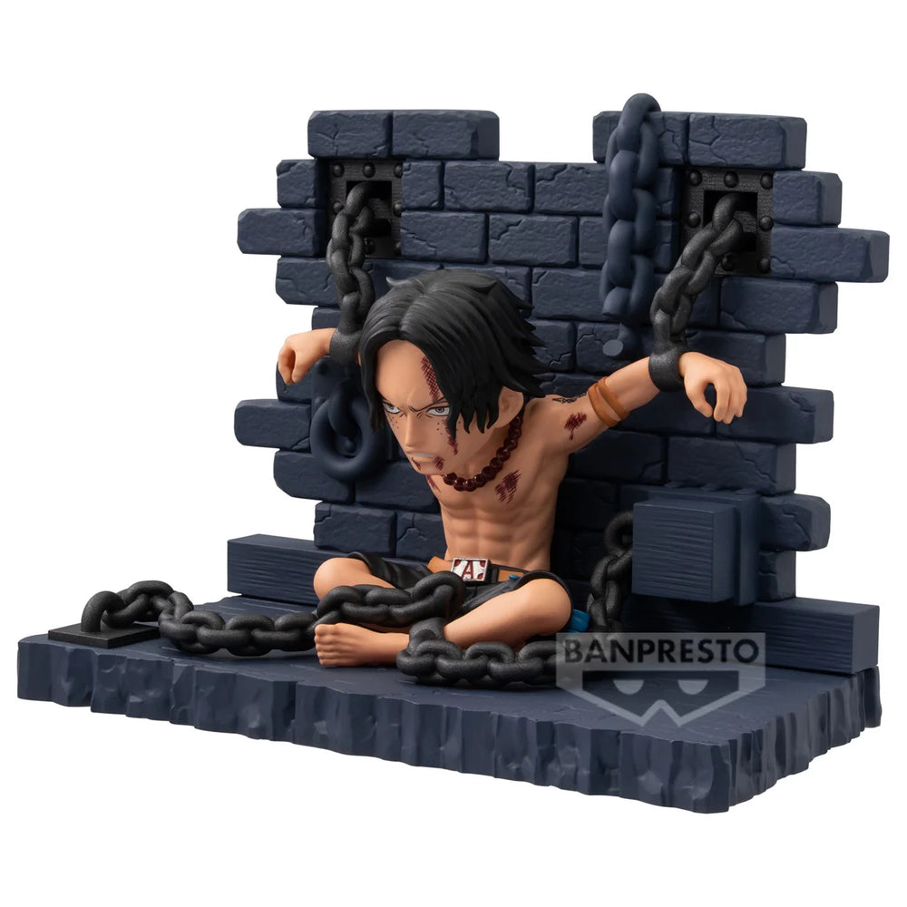 ONE PIECE - Portgas D. Ace "Impeldown" - Figure WCF Log Stories 8cm