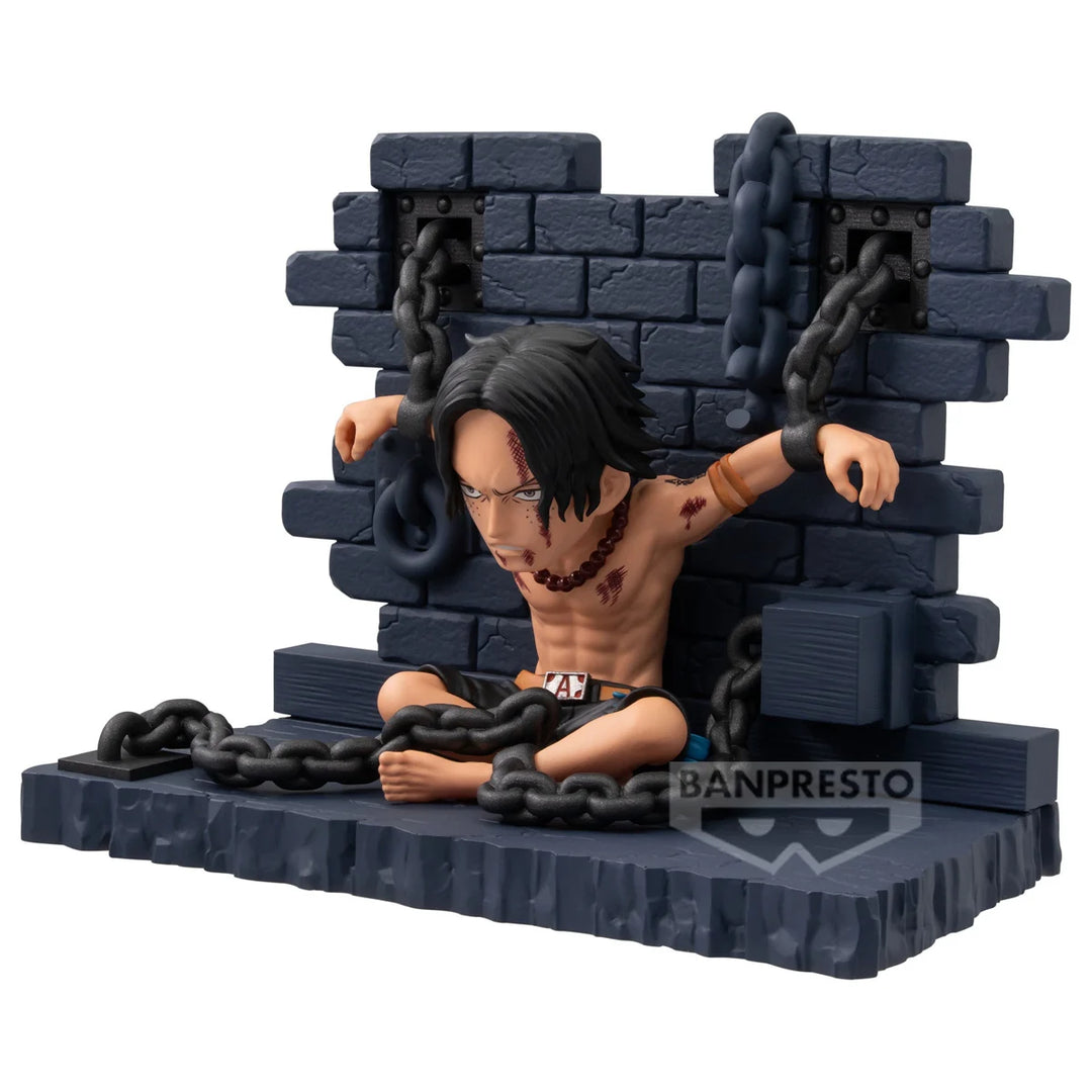 ONE PIECE - Portgas D. Ace "Impeldown" - Figure WCF Log Stories 8cm