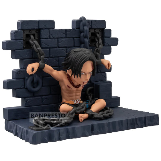 ONE PIECE - Portgas D. Ace "Impeldown" - Figure WCF Log Stories 8cm