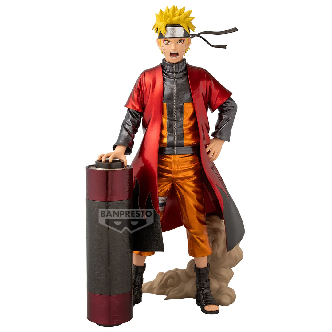 NARUTO SHIPPUDEN - Naruto Uzumaki - Figure Premium The Metallic 30cm