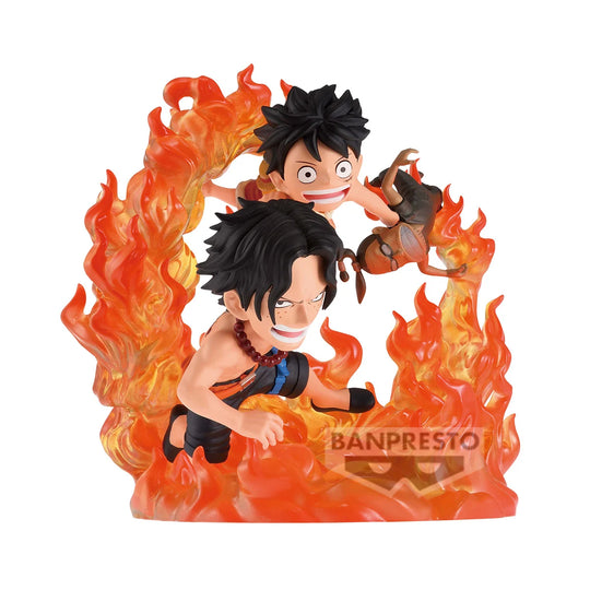 ONE PIECE -Ace & Luffy "Marineford" - Figure Log Stories Special 16cm