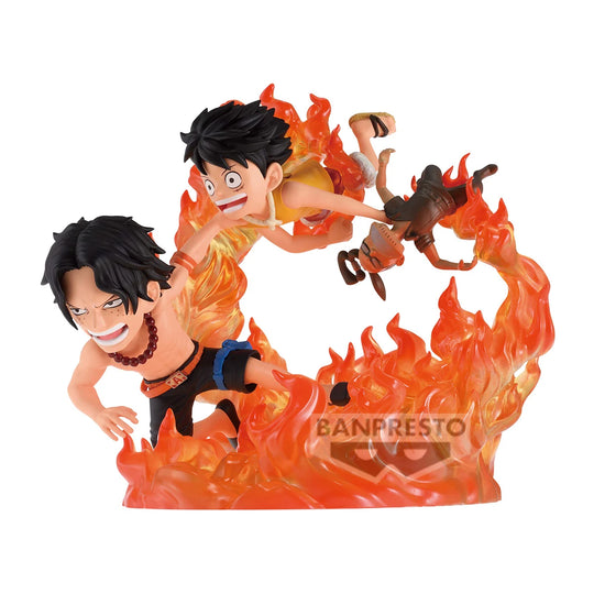 ONE PIECE -Ace & Luffy "Marineford" - Figure Log Stories Special 16cm