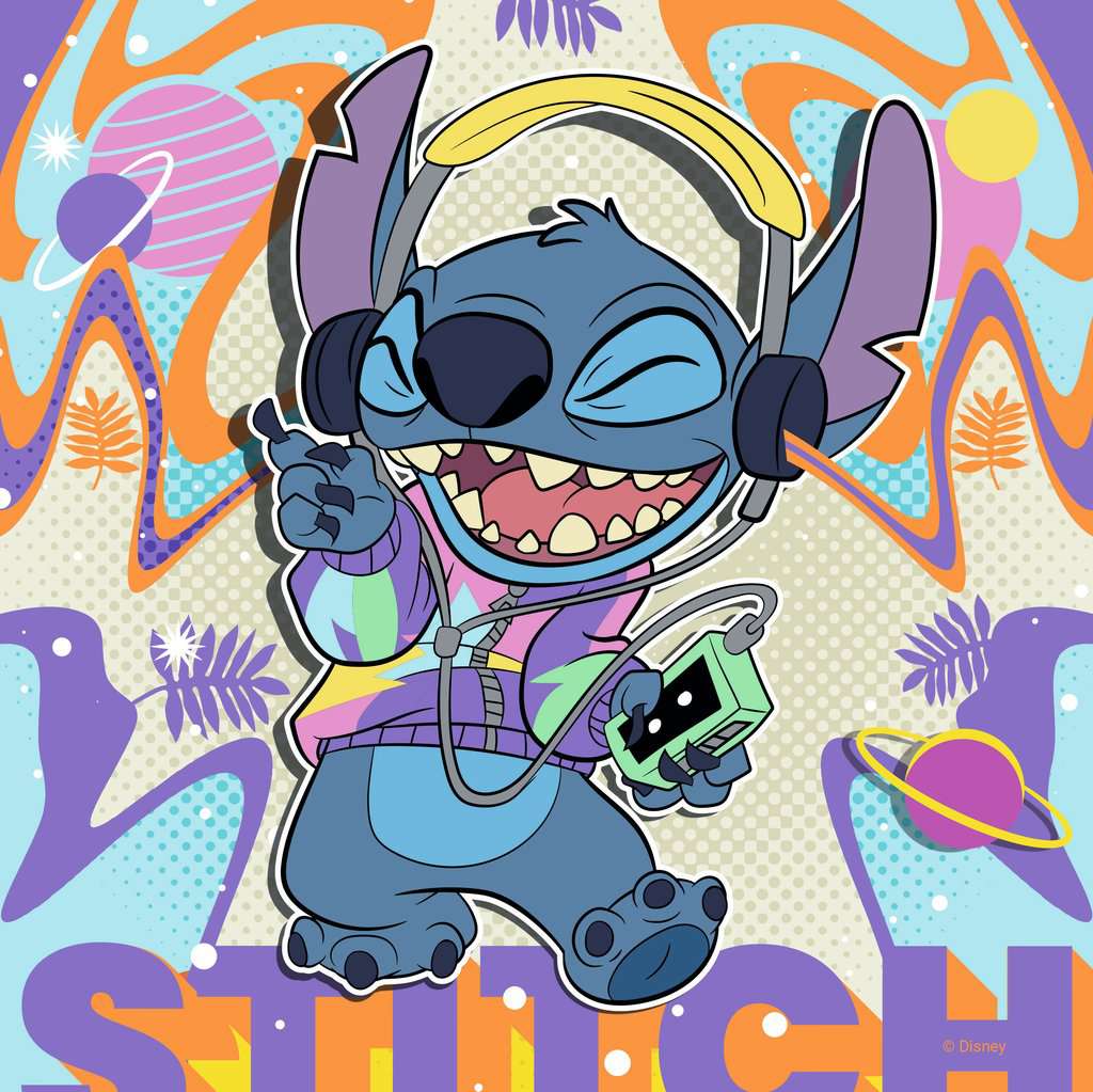LILO & STITCH - Playing all day - 3 Puzzle 49P