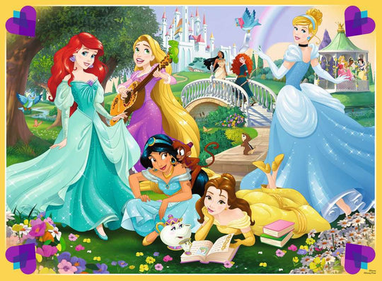 DISNEY  - The Disney princesses - Puzzle 100P XXL