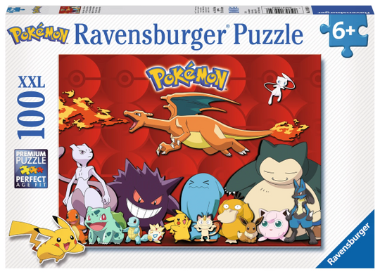 POKEMON - Puzzle Favorit Pokemon - 100 Pces