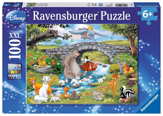 DISNEY  - The big family - Puzzle 100P XXL