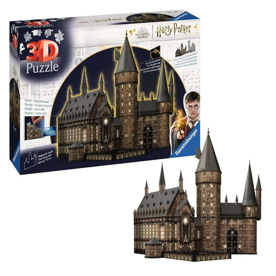 HARRY POTTER - Puzzle 3D 540P - Hogwarts Castle "Illuminated"