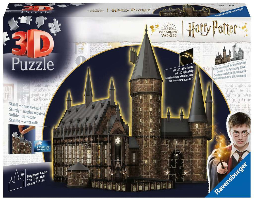 HARRY POTTER - Puzzle 3D 540P - Hogwarts Castle "Illuminated"