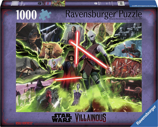 STAR WARS - Puzzle Villainous 1000P - Asajj Ventress