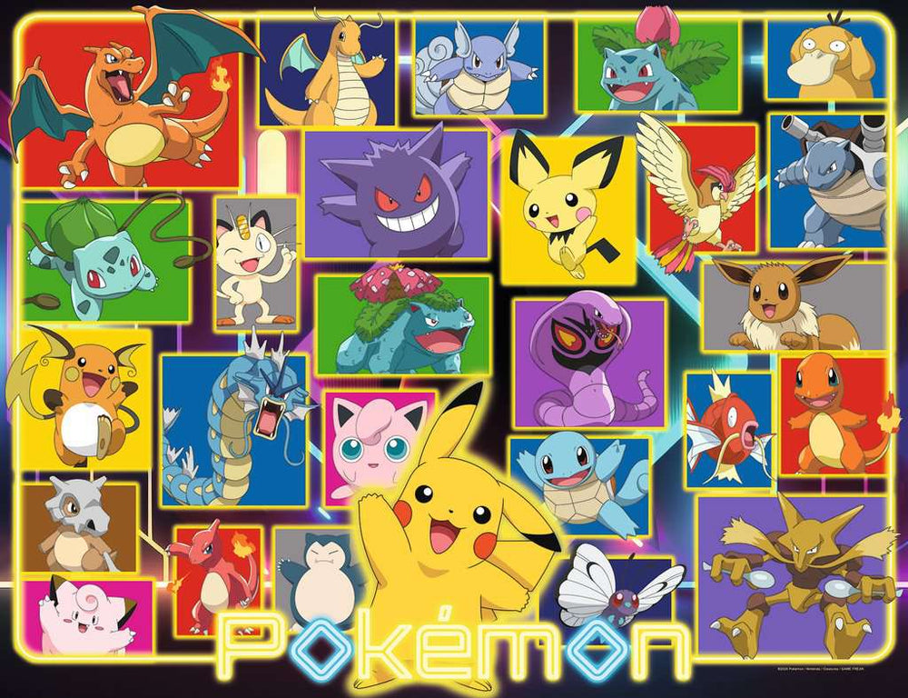POKEMON - Puzzle 2000P - Luminous Pokemon