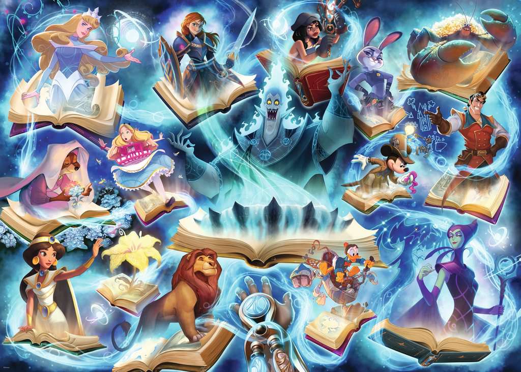 LORCANA - Sapphire - Puzzle 1000P + 1 promo card (EN)